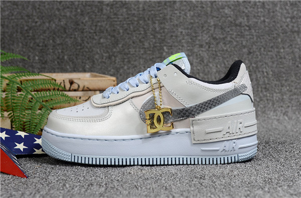 Women's Air Force 1 Low Top Blue Shoes 044 Women's Air Force 1 Low Top Blue Shoes 044
